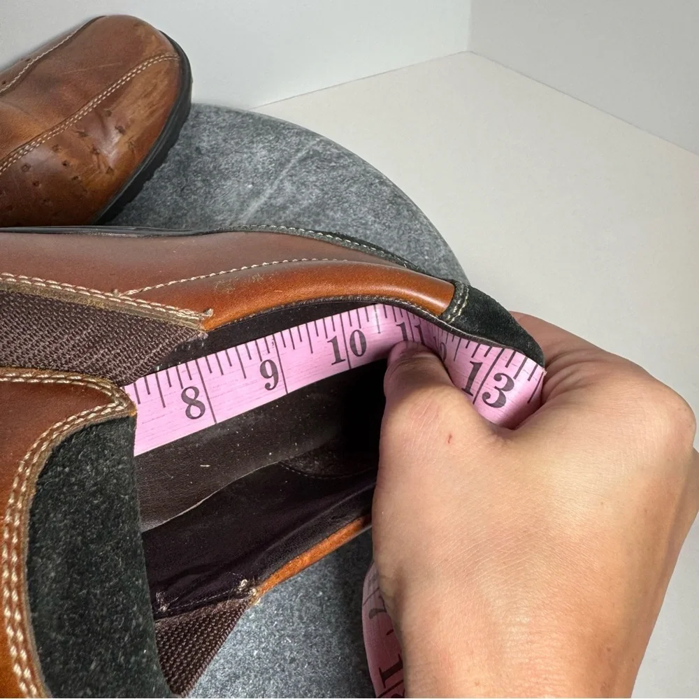 Cole Haan Country Trucker Leather Brown Clogs Shoes 9 9.5